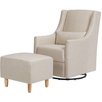 Toco Swivel Glider + Stationary Ottoman