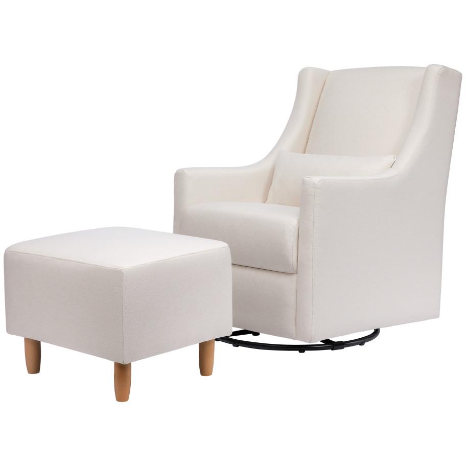 Toco Swivel Glider + Stationary Ottoman