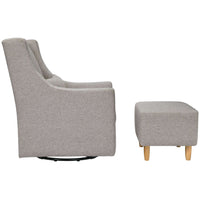 Toco Swivel Glider + Stationary Ottoman