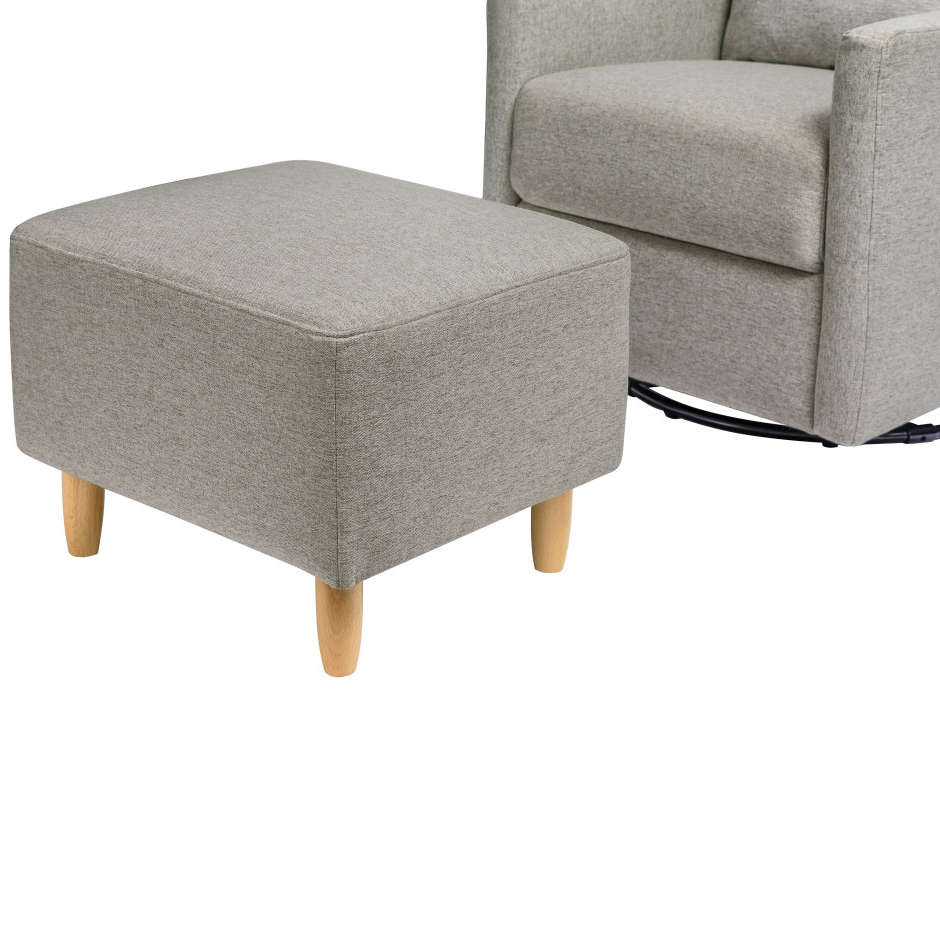 Toco Swivel Glider + Stationary Ottoman
