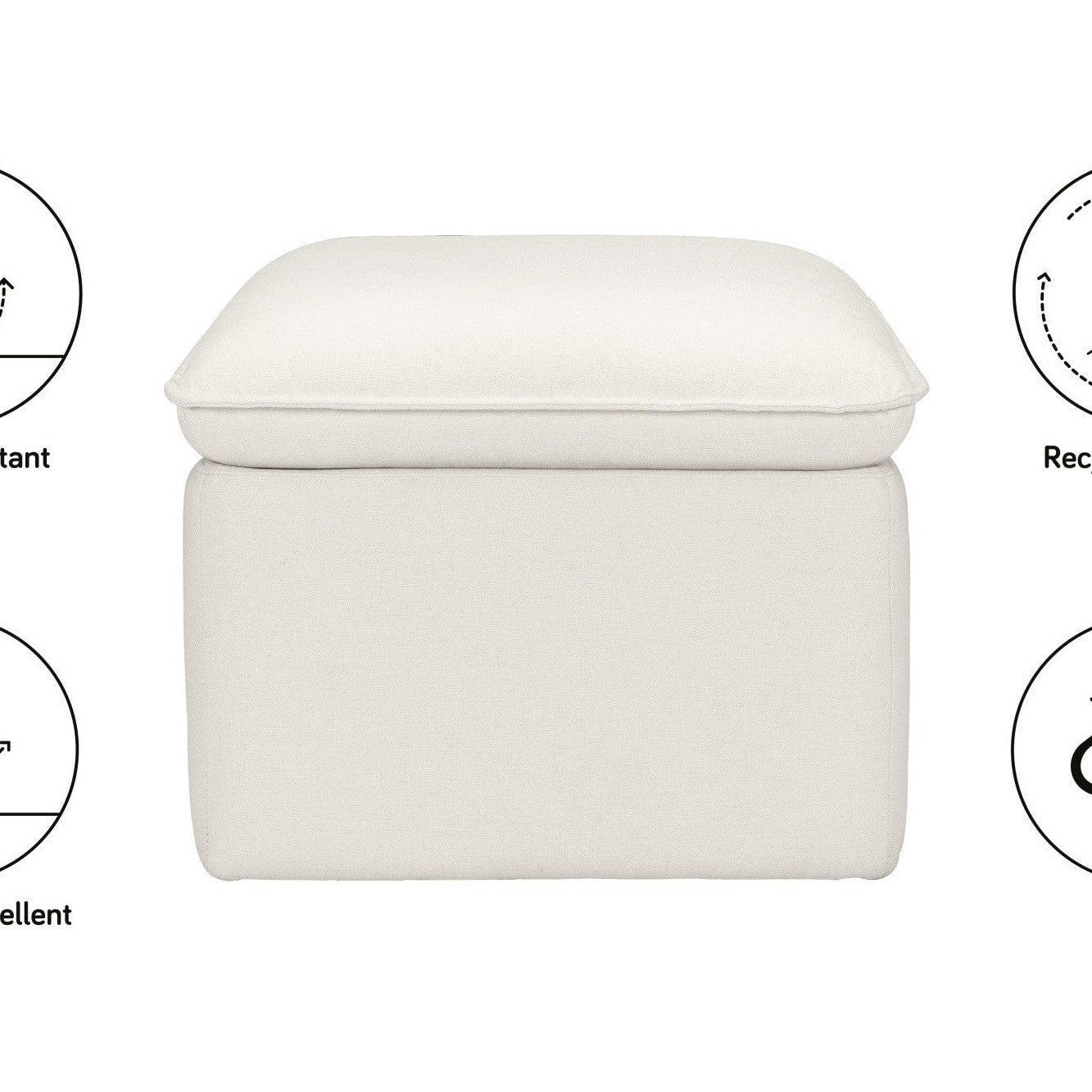 Cali Storage Ottoman