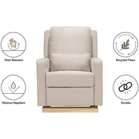 Sigi Power Recliner Glider with USB