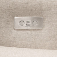 Sigi Power Recliner Glider with USB