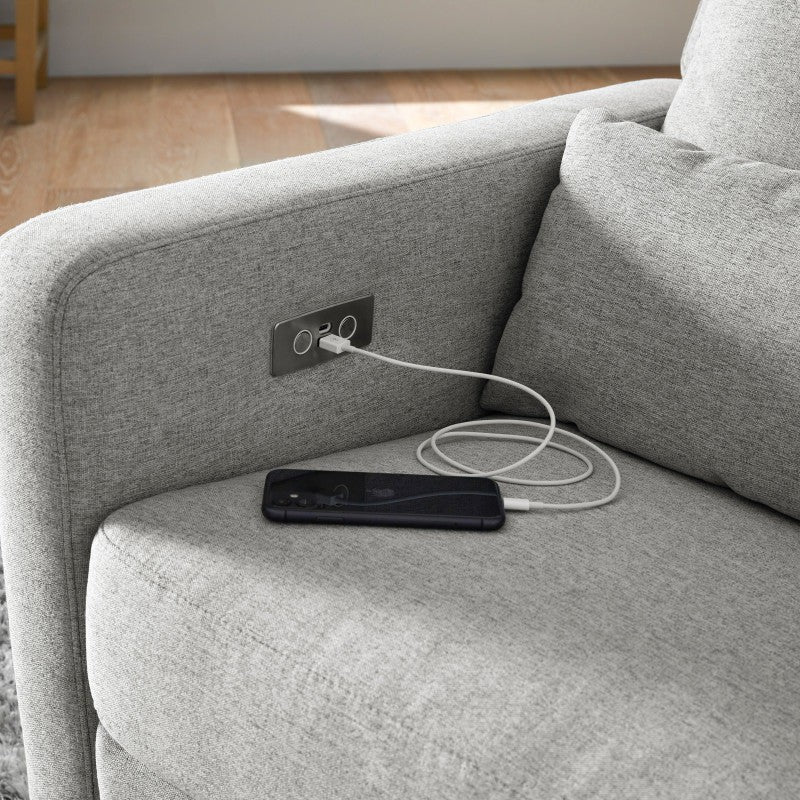 Sigi Power Recliner Glider with USB