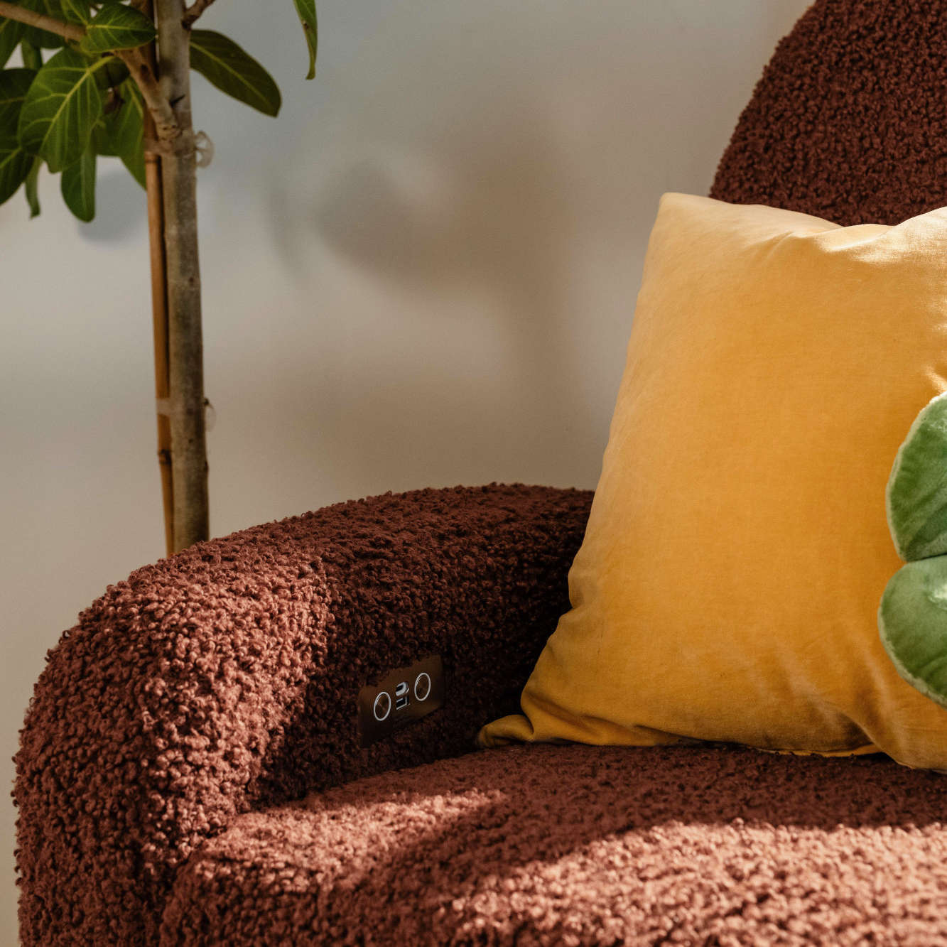 Nami Power Glider Recliner with USB