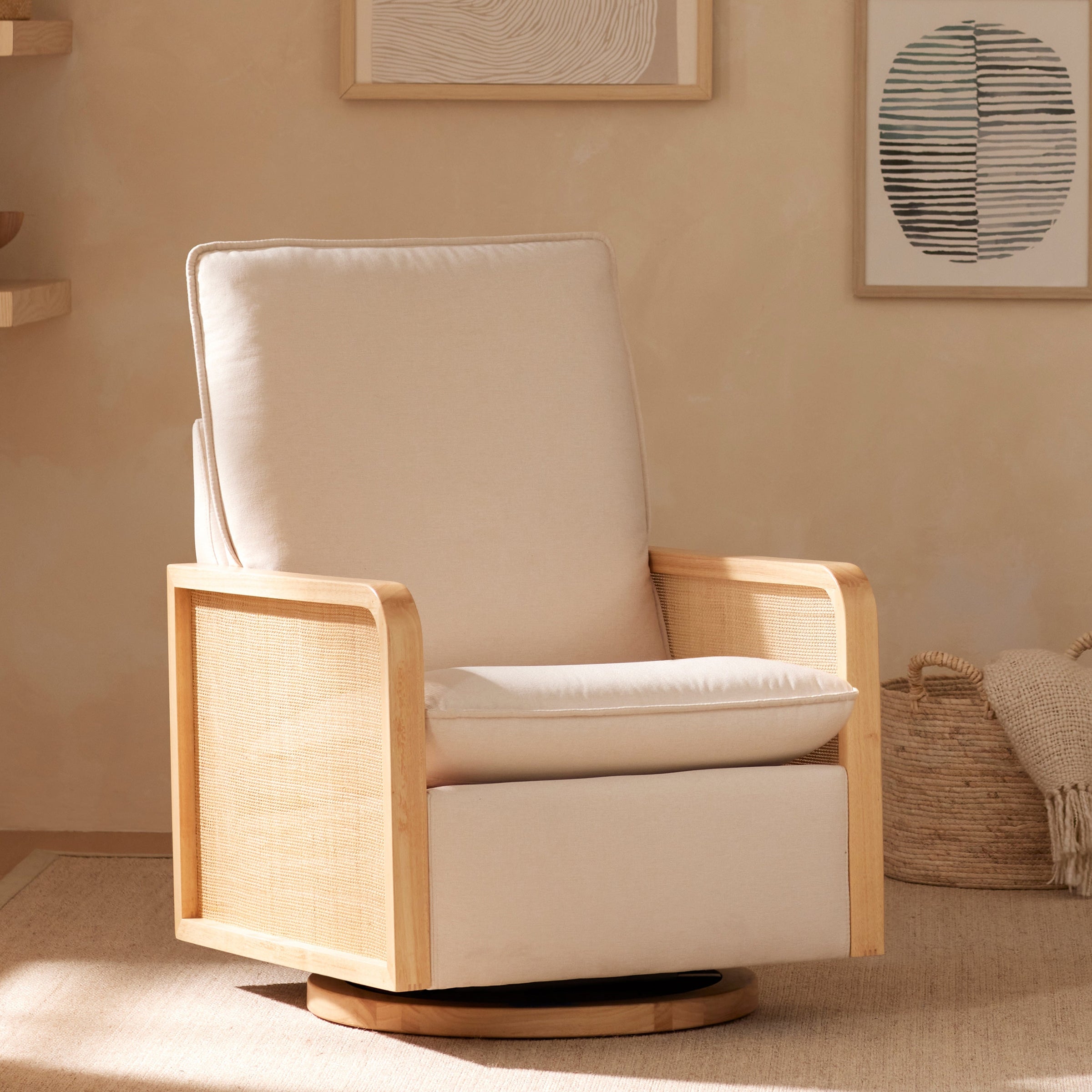 Sumba Swivel Glider with Cane