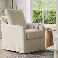 Reese Slipcover Swivel Glider