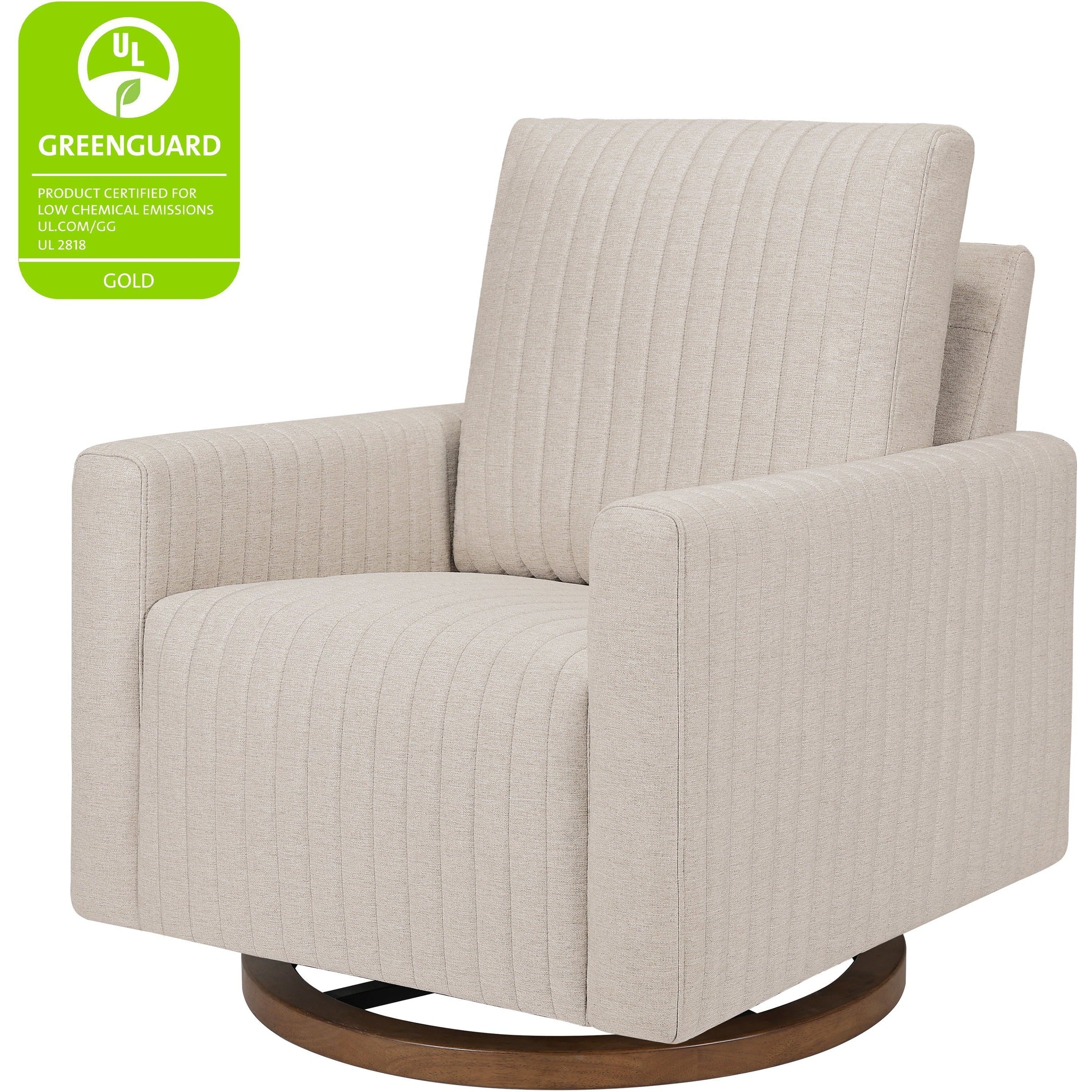 Poe Channeled Swivel Glider