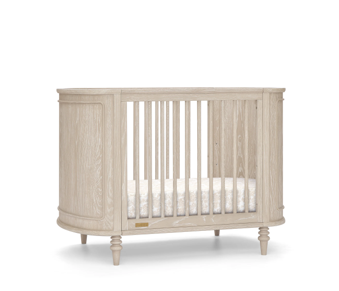 Provence 3-in-1 Oval Crib w/ Mattress
