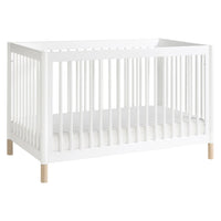 M12901WNX,Gelato 4-in-1 Convertible Crib w/Toddler Conversion Kit in White  NX Feet