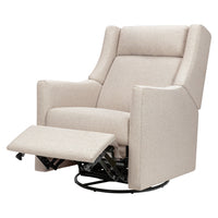 M11283PBEW,Kiwi Deluxe Power Glider Recliner w/Heat&Massage in Performance Beach Eco-Weave