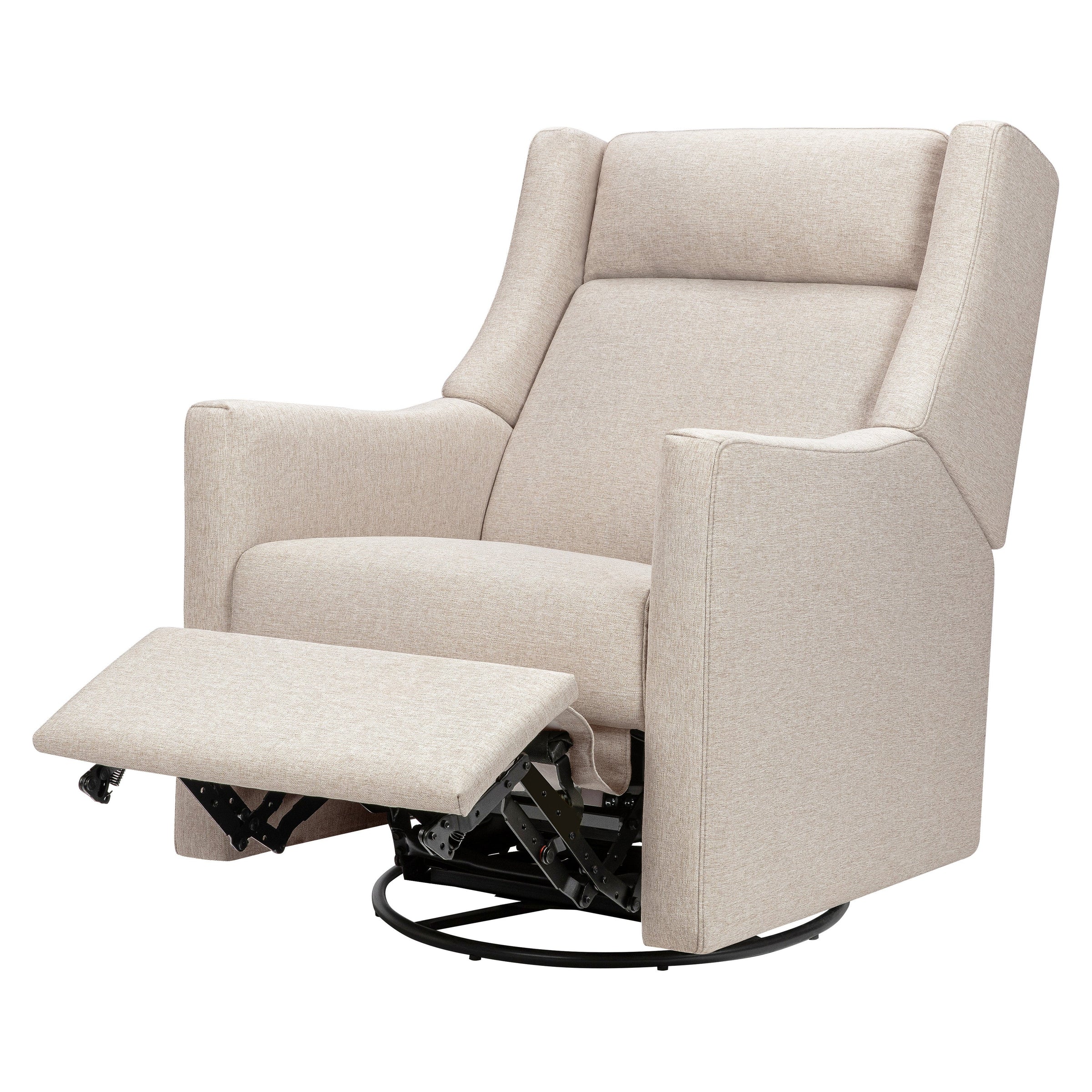 M11283PBEW,Kiwi Deluxe Power Glider Recliner w/Heat&Massage in Performance Beach Eco-Weave