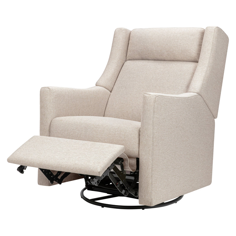 M11283PBEW,Kiwi Deluxe Power Glider Recliner w/Heat&Massage in Performance Beach Eco-Weave