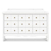 M7128RW,Liberty 9-Drawer Assembled Dresser in Warm White