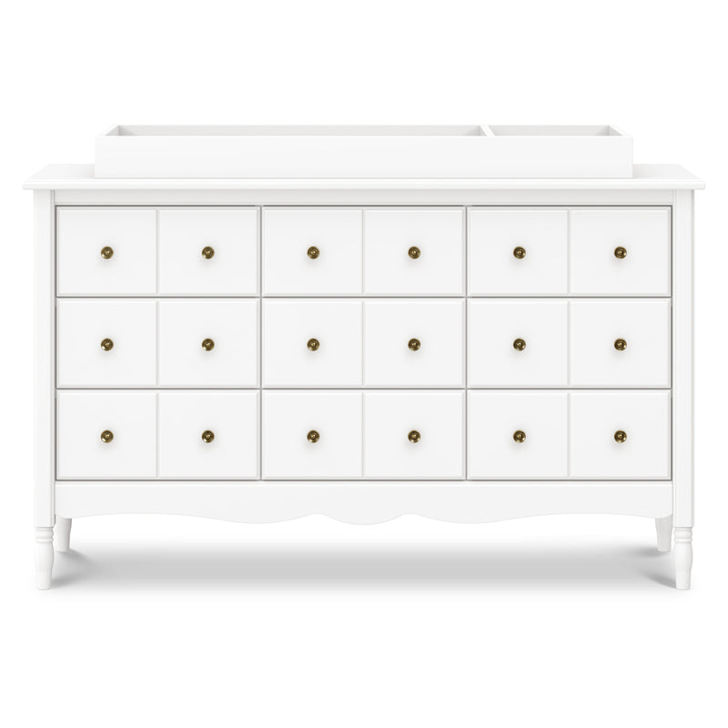M7128RW,Liberty 9-Drawer Assembled Dresser in Warm White