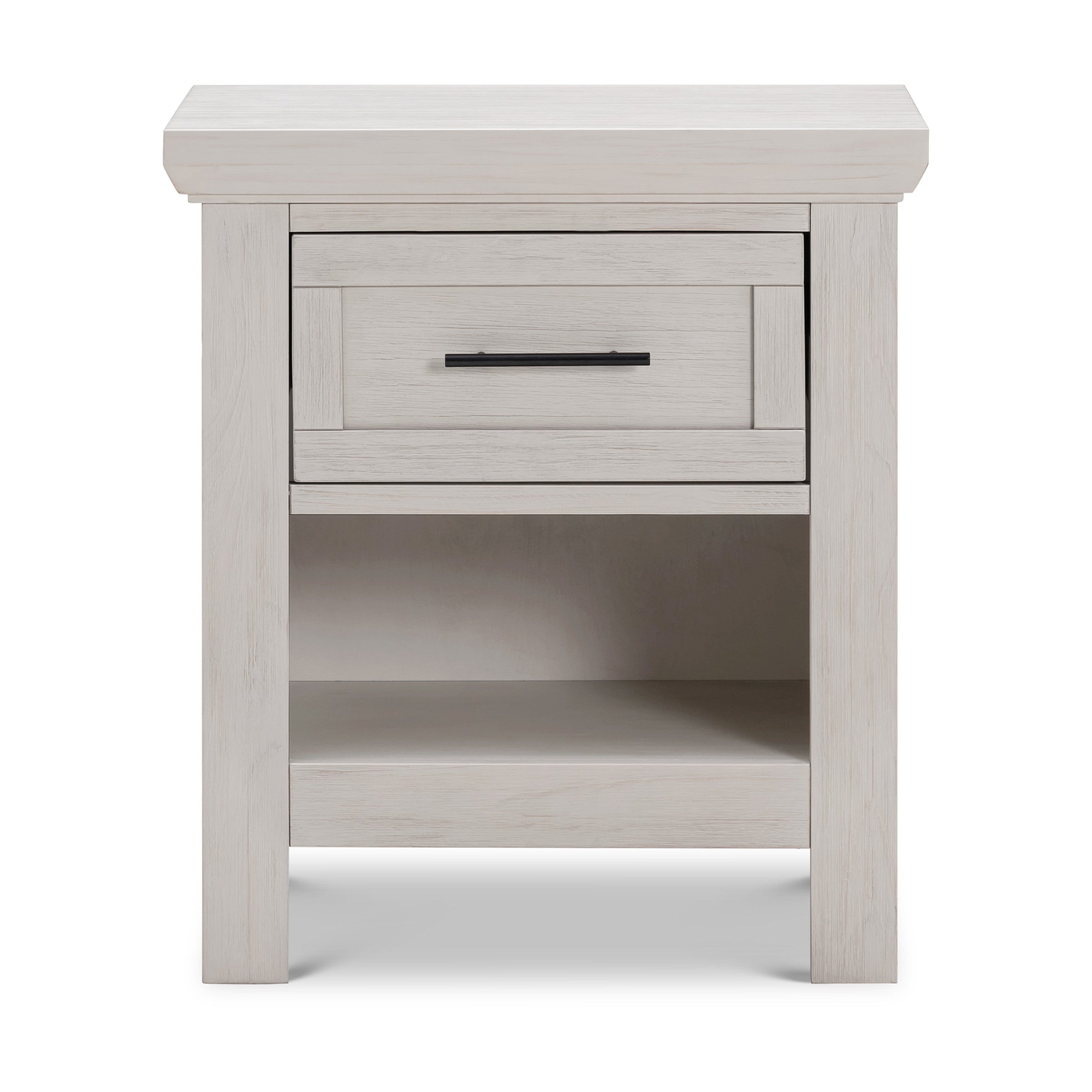 B14560WDF,Emory Farmhouse Nightstand in White Driftwood
