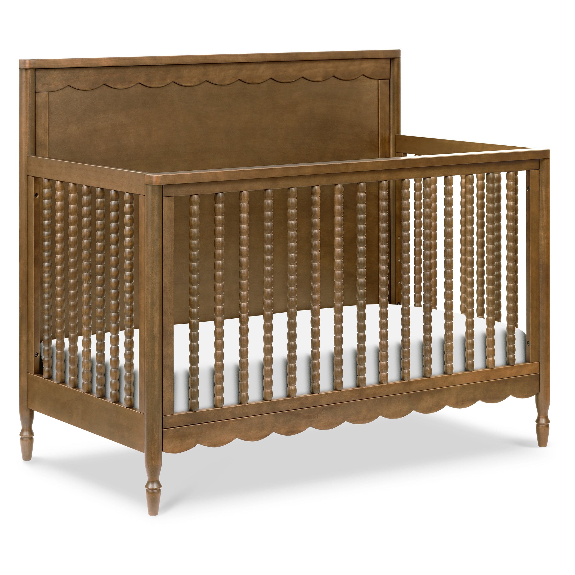M32301NL,Ambrosia 4-in-1 Convertible Crib in Natural Walnut