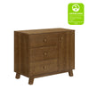 M32523NL,Hudson Modern 3-Drawer Dresser in Natural Walnut