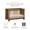M31801NL,Crosby 3-in-1 Convertible Crib in Natural Walnut