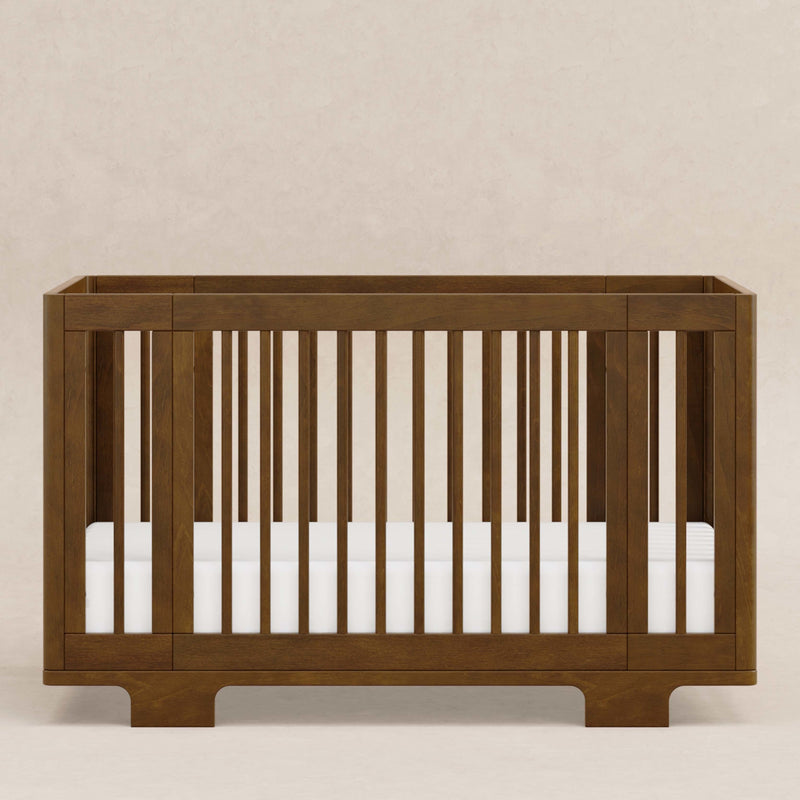 M23401NL,Yuzu 8-in-1 Convertible Crib w/All-Stages Conversion Kits in Natural Walnut