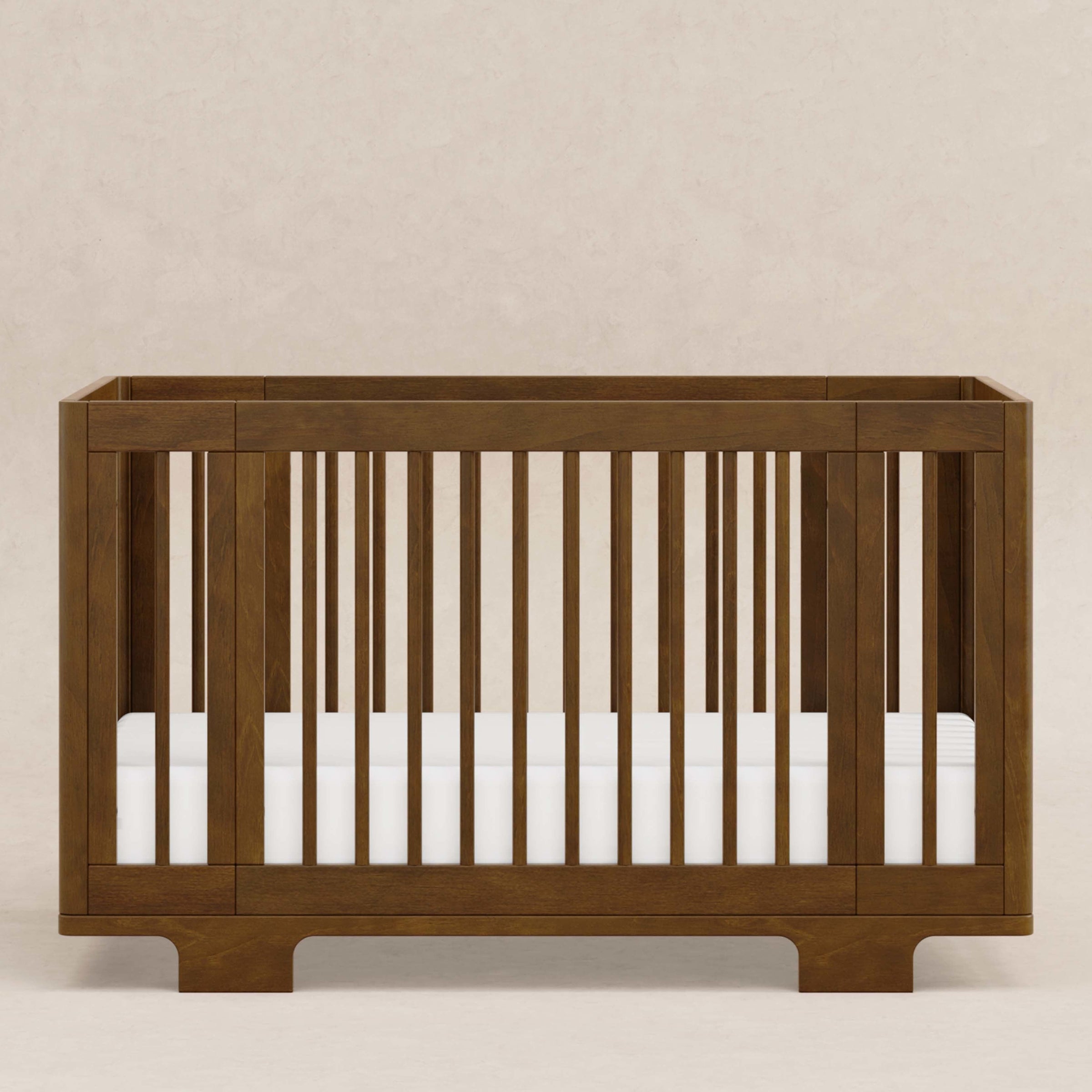 M23401NL,Yuzu 8-in-1 Convertible Crib w/All-Stages Conversion Kits in Natural Walnut