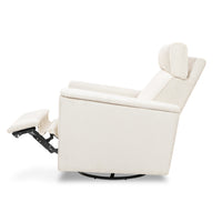 B17183YC,Willa Deluxe Power Glider Recliner w/Heat&Massage in Ivory Corduroy