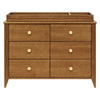 M10326CTN,Sprout 6-Drawer Double Dresser in Chestnut and Natural