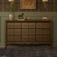 M7128NL,Liberty 9-Drawer Assembled Dresser in Natural Walnut