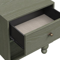 M33360AE,Nate Berkus x Babyletto Astre Nightstand in Archival Elm
