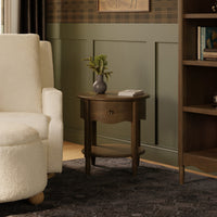 M7160NL,Liberty Assembled Nightstand in Natural Walnut