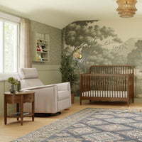 M7141NL,Liberty 4-in-1 Convertible Spindle Crib in Natural Walnut