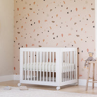 M23401W,Yuzu 8-in-1 Convertible Crib w/All-Stages Conversion Kits in White