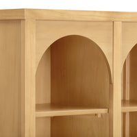 M24814HY,Eloise Bookcase  Assembled in Honey
