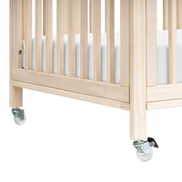 M30880NX,Rolli 9-in-1 Convertible All-Stages?? Crib w/ Bassinet & Toddler Bed Kits in Washed Natural