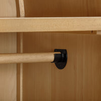 M25929HY,Bondi Cane Armoire  Assembled in Honey