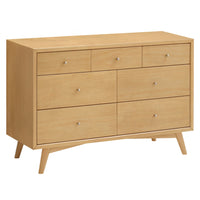 M15916HY,Palma 7-Drawer Double Dresser  Assembled in Honey