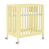 M30880PY,Rolli 9-in-1 Convertible All-Stages?? Crib w/ Bassinet & Toddler Bed Kits in Pale Yellow