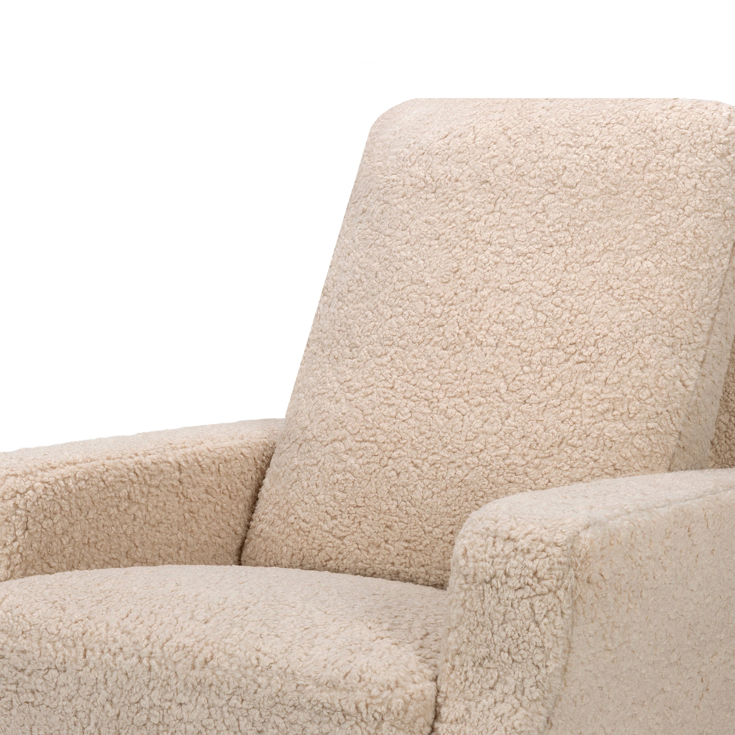 M22287CSG,Crewe Recliner and Swivel Glider in Chai Shearling