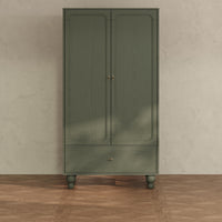 M33329AE,Nate Berkus x Babyletto Astre Assembled Armoire in Archival Elm