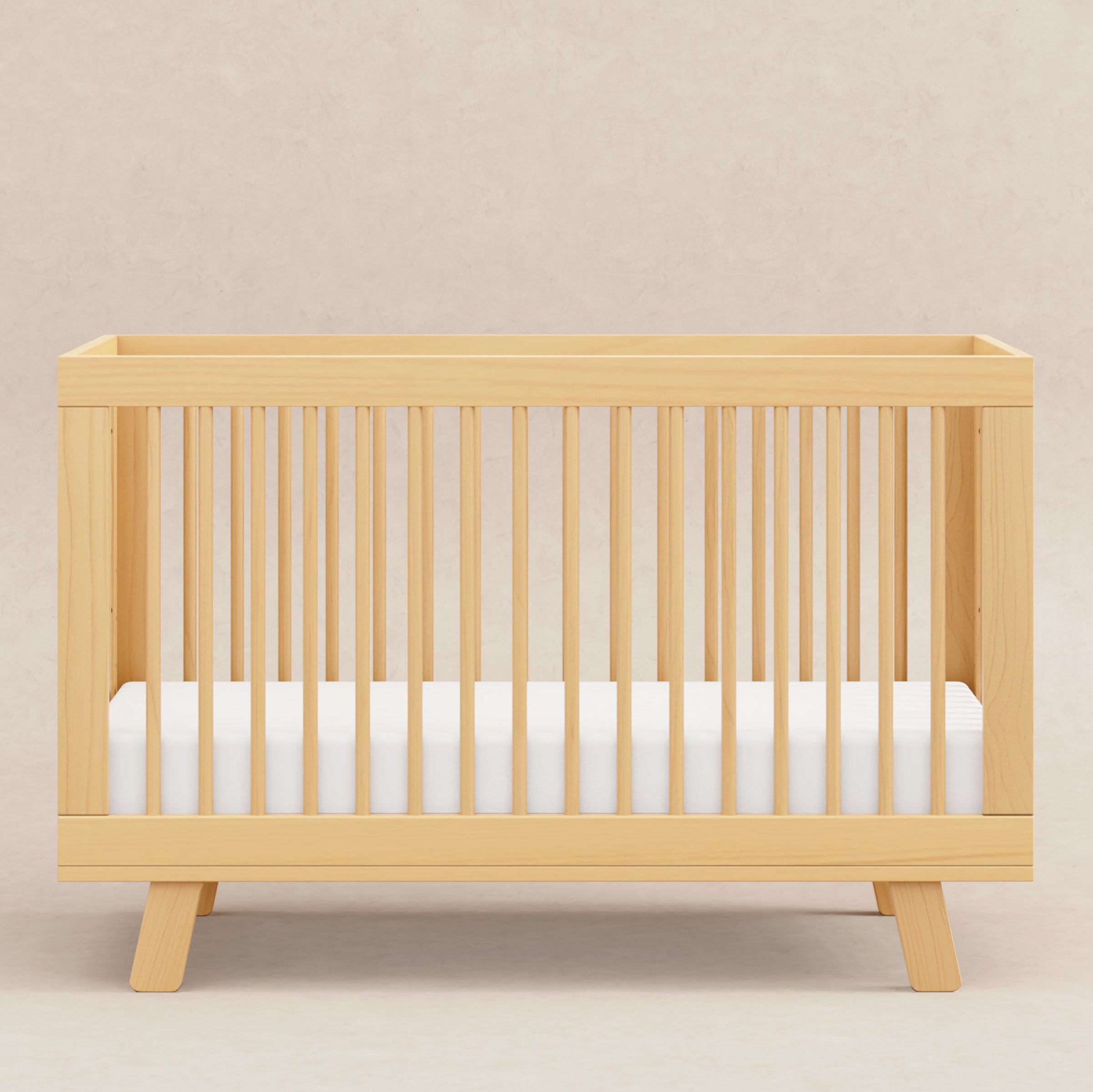 M4201N,Hudson 3-in-1 Convertible Crib w/Toddler Bed Conversion Kit in Natural Finish