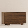 M23428NL,Yuzu 9-Drawer Dresser  Assembled in Natural Walnut