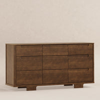 M23428NL,Yuzu 9-Drawer Dresser  Assembled in Natural Walnut