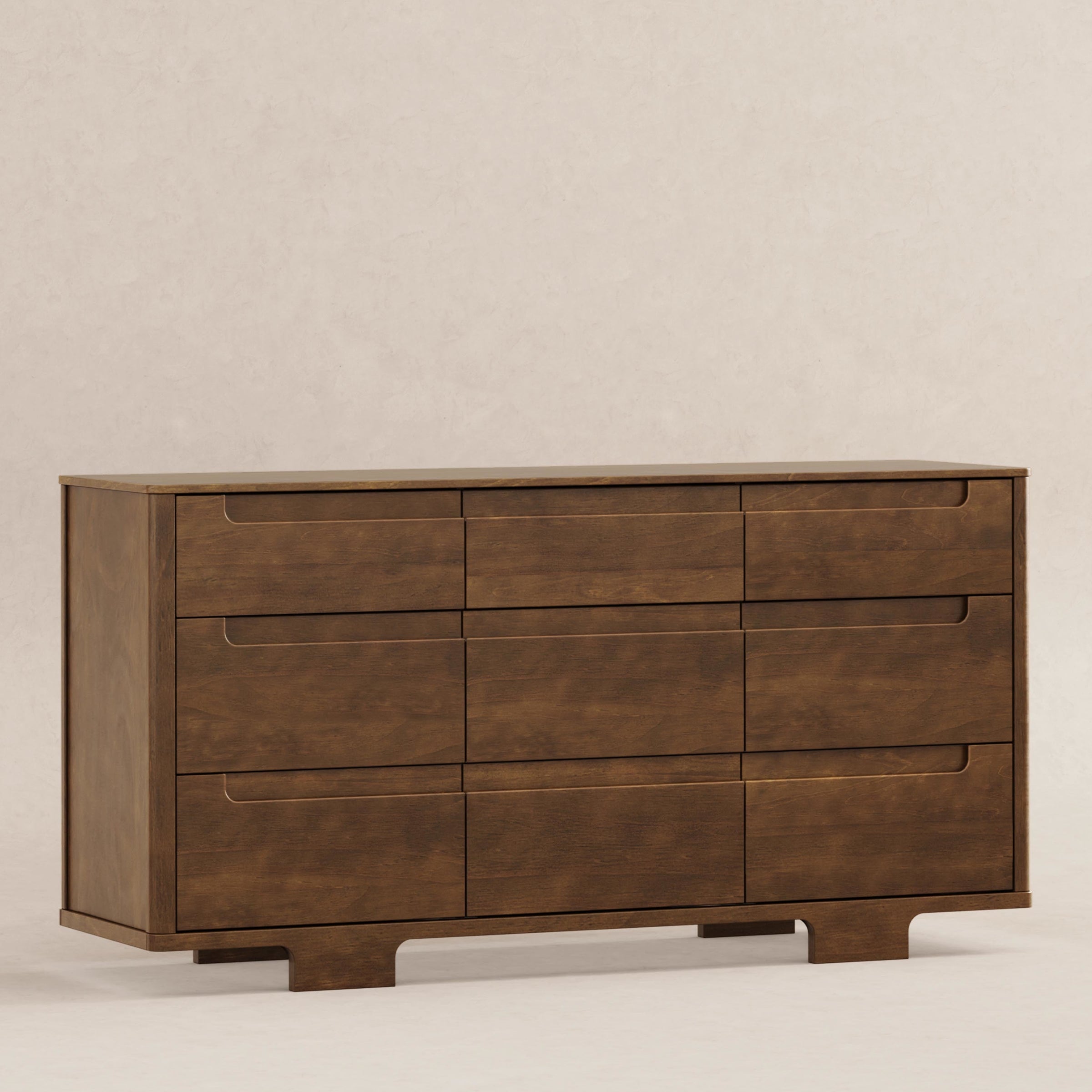 M23428NL,Yuzu 9-Drawer Dresser  Assembled in Natural Walnut