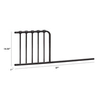 M25599UR,Mini Toddler Bed Conversion Kit (Abigail-Winston) in Vintage Iron