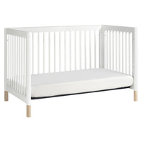 M12901WNX,Gelato 4-in-1 Convertible Crib w/Toddler Conversion Kit in White  NX Feet