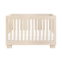M6701NX,Modo 3-in-1 Convertible Crib w/Toddler Bed Conversion Kit in Washed Natural