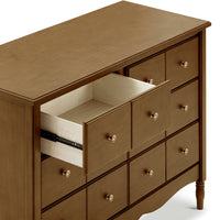 M7116NL,Liberty 6-Drawer Assembled Dresser in Natural Walnut