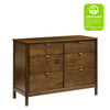 M25616NL,Bondi 6-Drawer Assembled Dresser in Natural Walnut