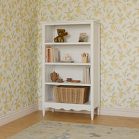M7114RW,Liberty Assembled Bookcase in Warm White