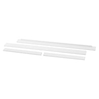 M1999W,Full Size Bed Conversion Kit for Piedmont Combo in White FInish
